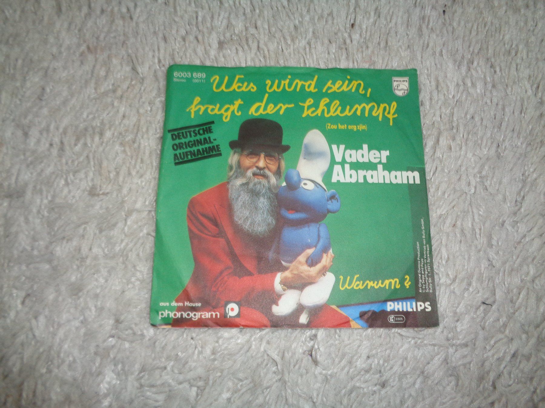 Dischi in vinile: *** Vader Abraham *** Schlümpfe ab 1.00 – Usato da Othmarsingen venduto da Leuchtturmlady