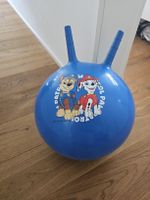 Hüpfball Paw Patrol blau mit zwei Griffen neu