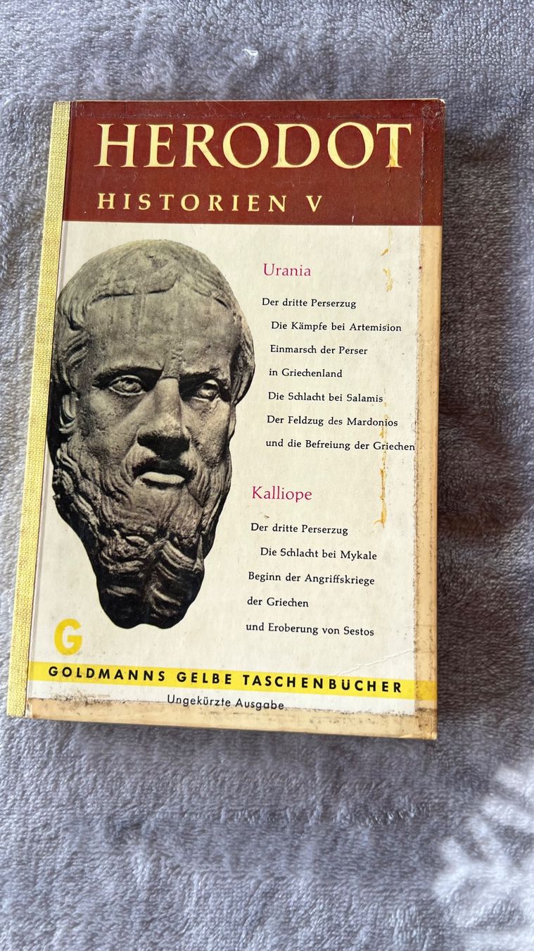 Bücher: Herodot: Historien V/ 1961 – Gebraucht aus Schübelbach von Dolly990_2