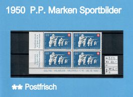 1950 P.P. 4er. Block Postfrisch  zum Top Preis