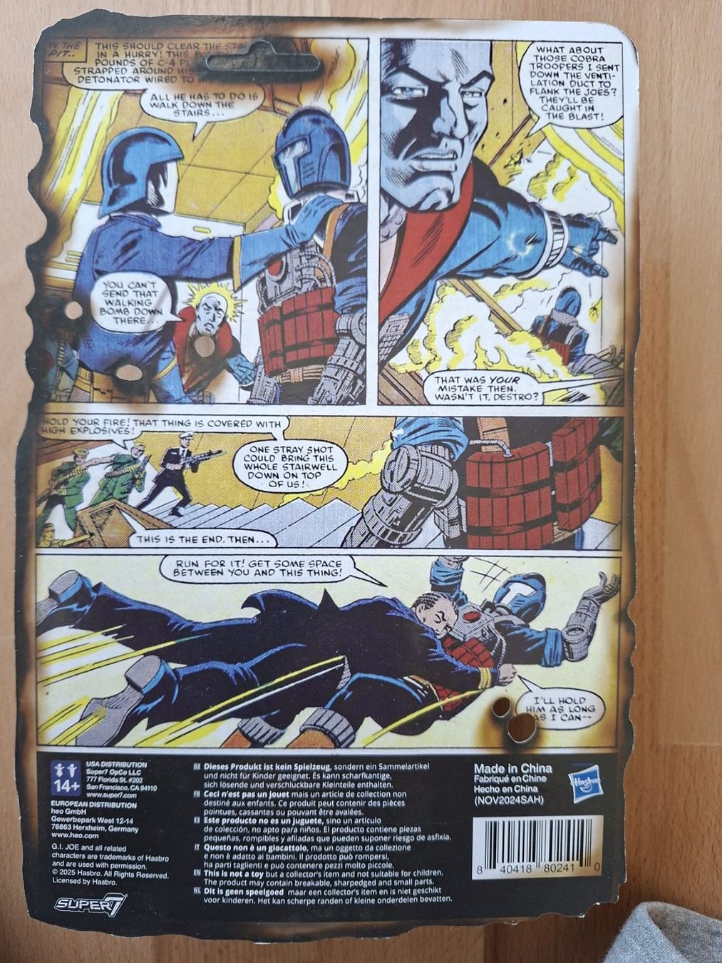 Hasbro Giocattoli: G.I. Joe "Cobra B.A.T." Super7 ReAction+ (O-Ring) – Nuovo (secondo la descrizione) da Iragna venduto da vicdeolive_0 1