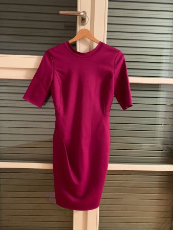 Emporio Armani Kleid, It. Gr. 42 (EU 36 - 38), Farbe Fuchsia
