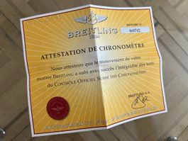 Breitling papier et mode d’emploi dès 1 CHF !