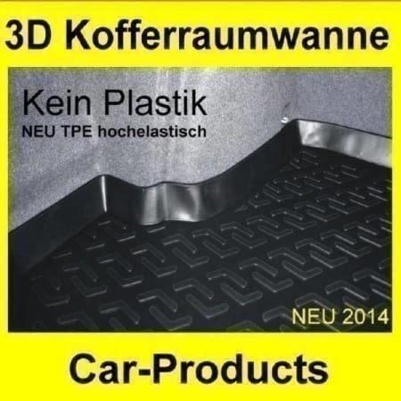 Skoda Tappeti & Tappetini: 3D Kofferraumwanne Skoda Fabia 3 Combi – Nuovo (secondo la descrizione) da Rielasingen-Worblingen venduto da Autogummimatten 1