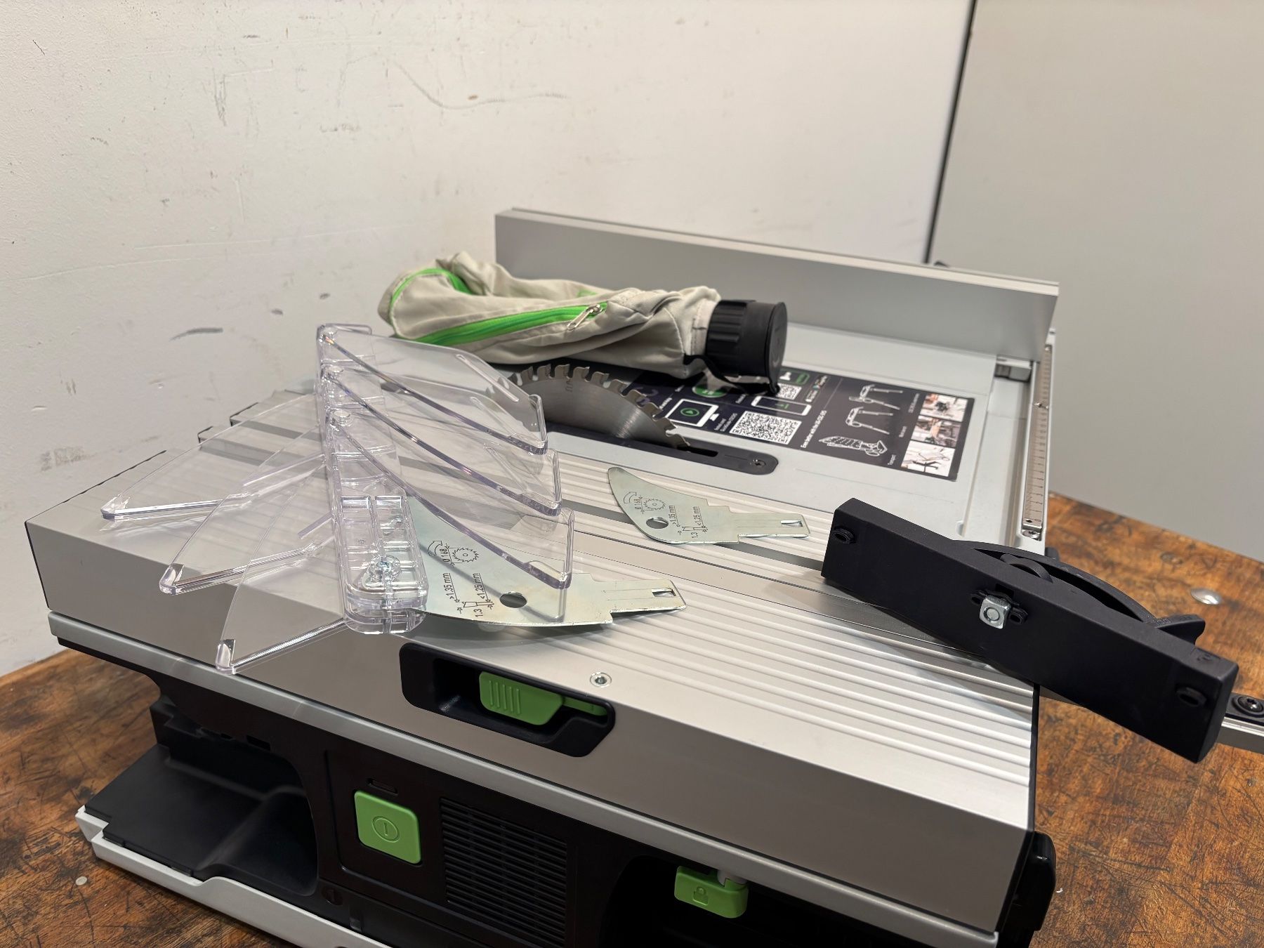 Festool Scies: Festool Tischkreissäge CSC SYS 50 EBI-Basic Neuwertig – Neuf (Voir description) à Winterthur par ReUse_Baumarkt 3