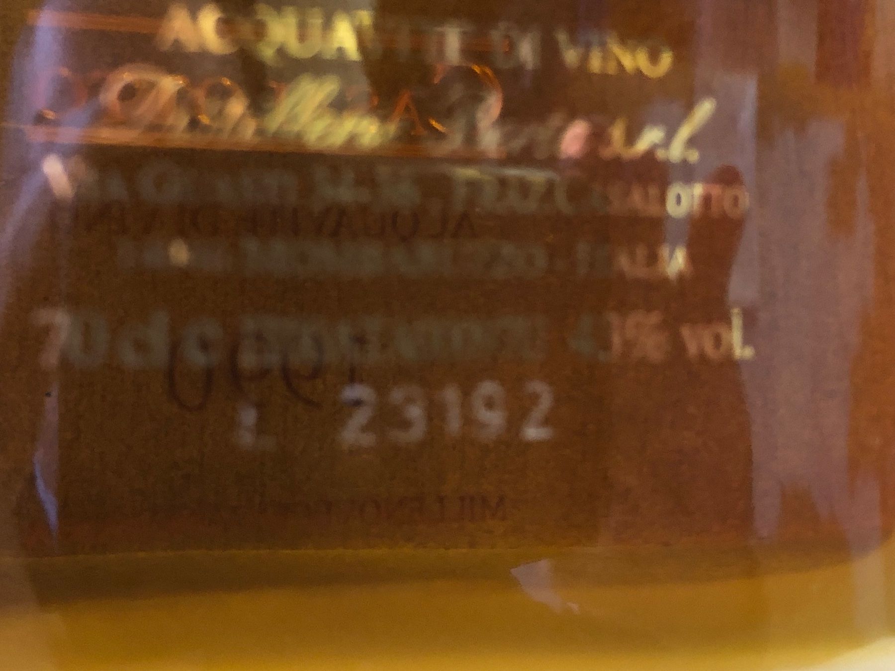 Berta Bevande alcoliche: Berta Casalotto RISERVA Aquavite 43%1990 – Nuovo e nell'imballaggio originale da Wöschnau venduto da Vinsale 9