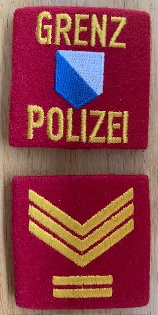 Placchette & Badge: Achselpatten der ehem. Grenzpolizei ZH - Flughafen – Nuovo (secondo la descrizione) da Gundetswil venduto da Egro100