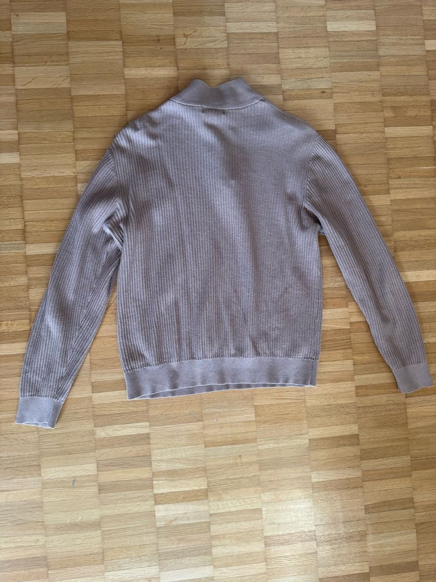 Maglioni & Felpe: Strickpullover Troyer beige – Grösse M – Half-Zip – Usato da Schwerzenbach venduto da nic_w5mz 1