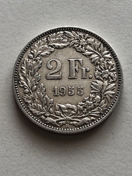 2 Fr. 1955 Kaufen auf Ricardo