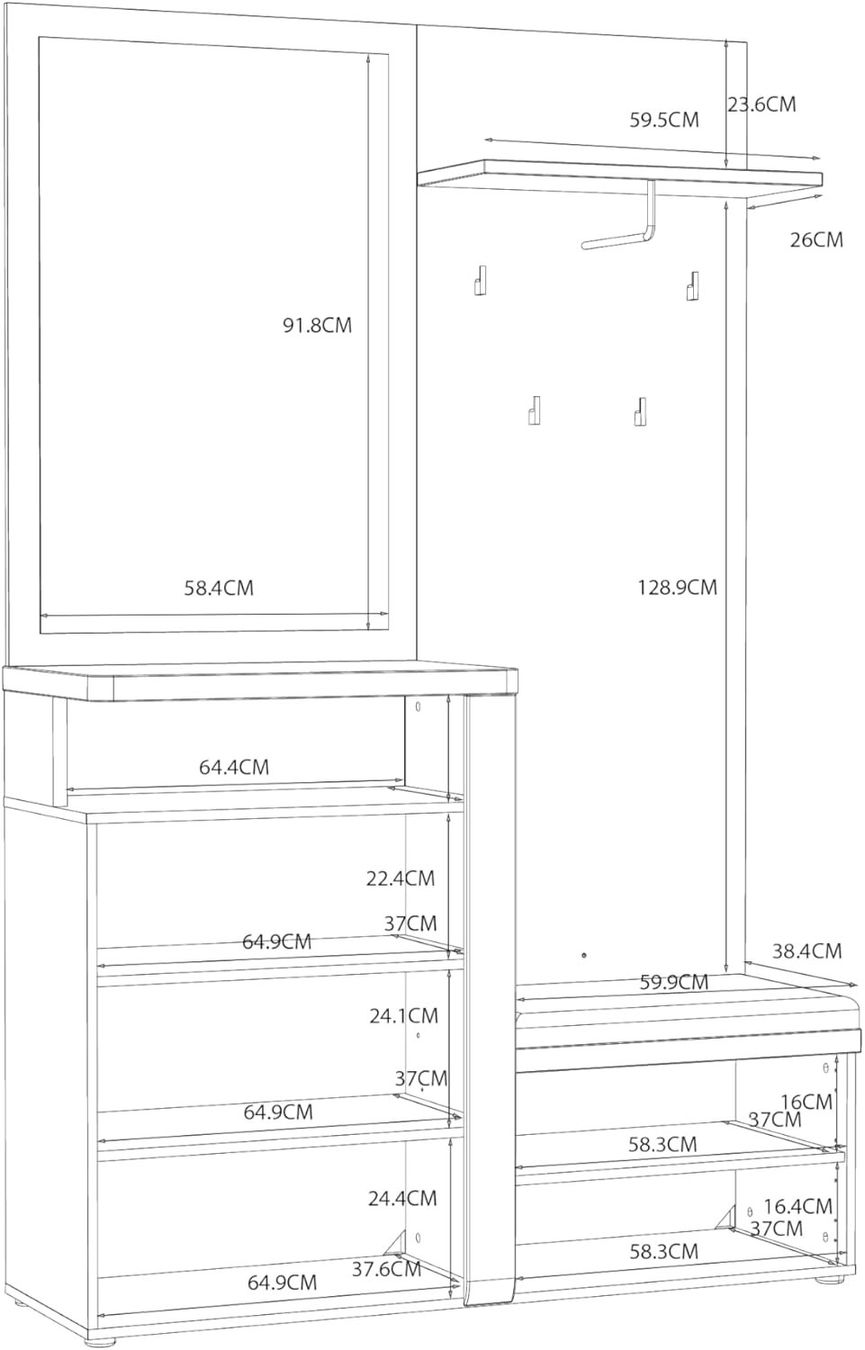 Guardaroba: Garderobe TULUZA – Usato da Zuzwil SG venduto da Cali67 5