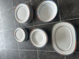 LARA Porzellan Geschirr-set 