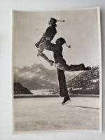 Eislaufen , Marika Kilius und Hans-Jürgen Bäumler? dat. 1954
