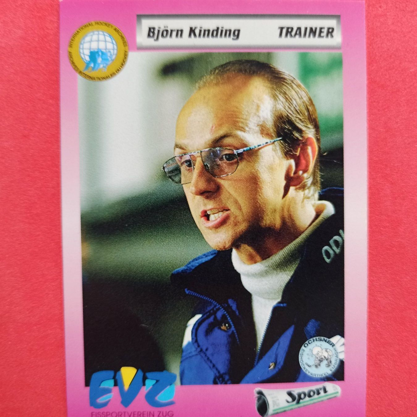 Sammelbilder & Trading cards: Björn Kinding - EVZ - 1993/94 – Gebraucht aus Dübendorf von kb86_MOVIE