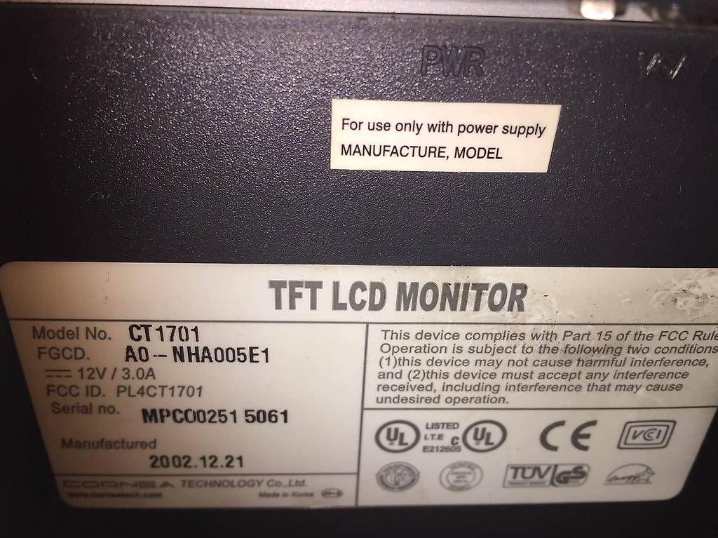 Monitore: Ecran LCD 17 pouces CORNEA, VGA adaptable HDMI – Gebraucht aus Genève von sbo_ks28 3