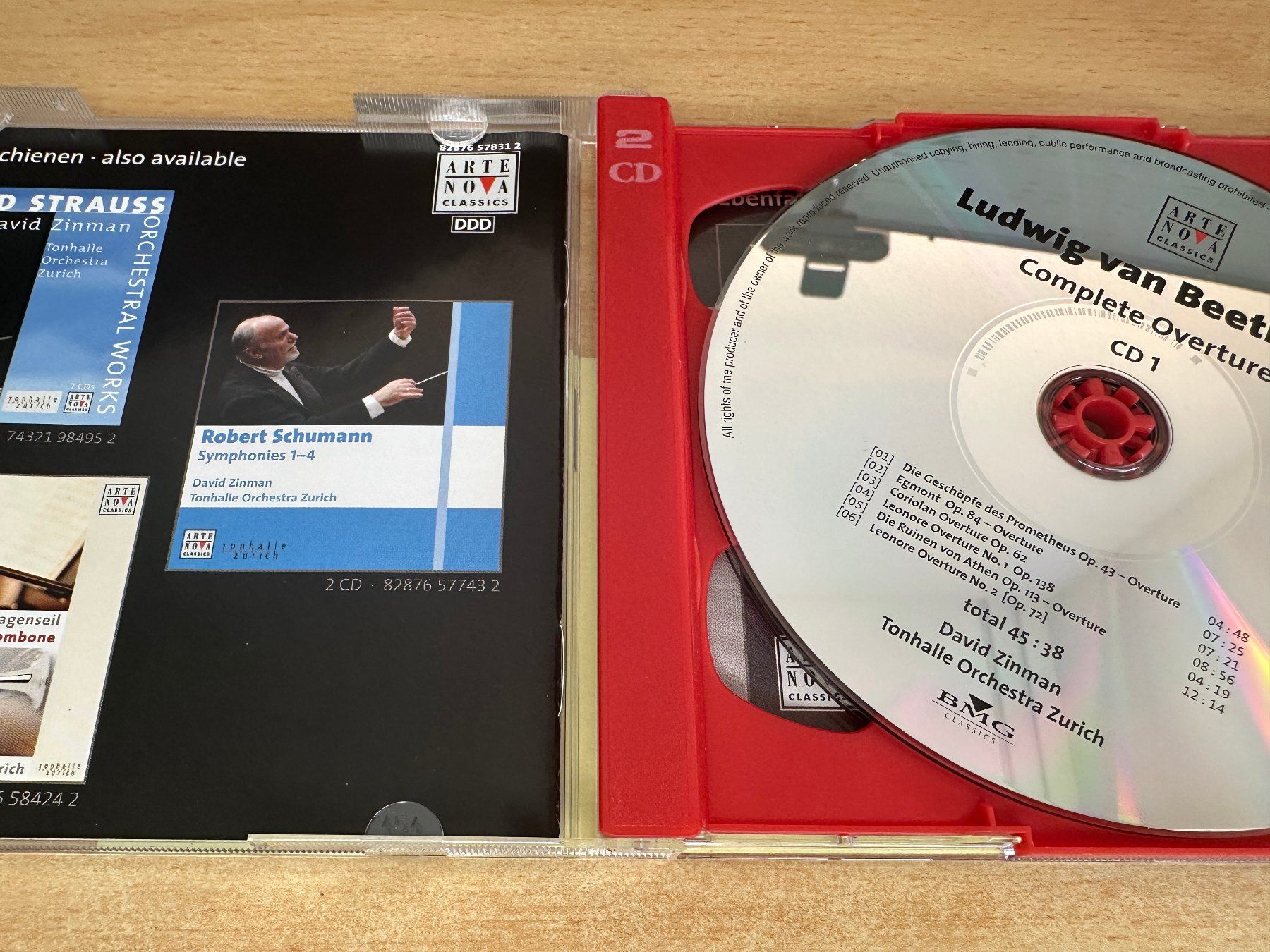 CDs: P1 Ludwig van Beethoven – Complete Overtures - 2 CD – Gebraucht aus Rikon im Tösstal von Alpenmutz 2