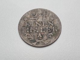 🇩🇪 Prussia 1/24 Thaler 1785 A. Billon (Friedrich II)