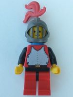 Lego Roter Ritter mit Helm cas193 (1984) Lion Knights
