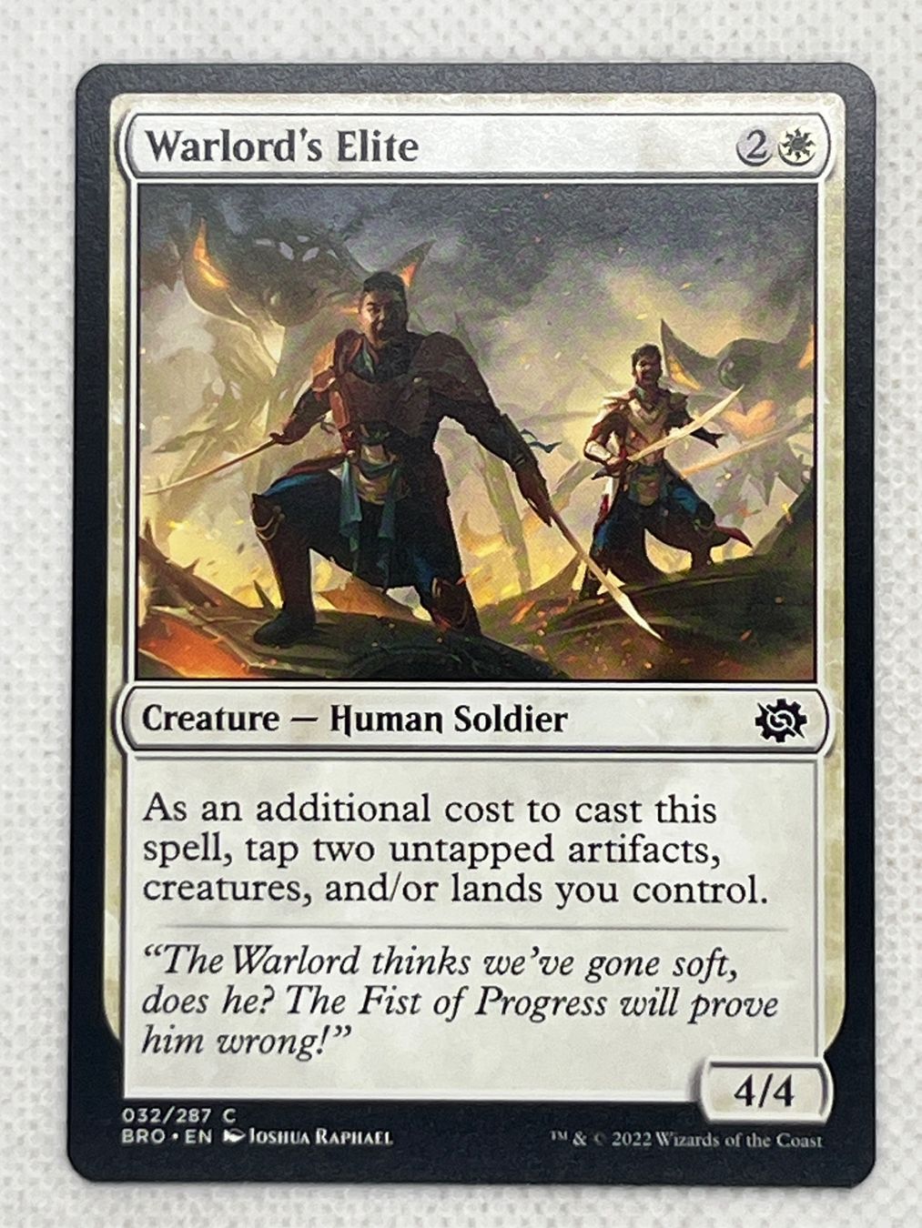 Magic The Gathering Carte collezionabili: Magic The Gathering Warlord's Elite – Usato da Hinterkappelen venduto da Kim1992