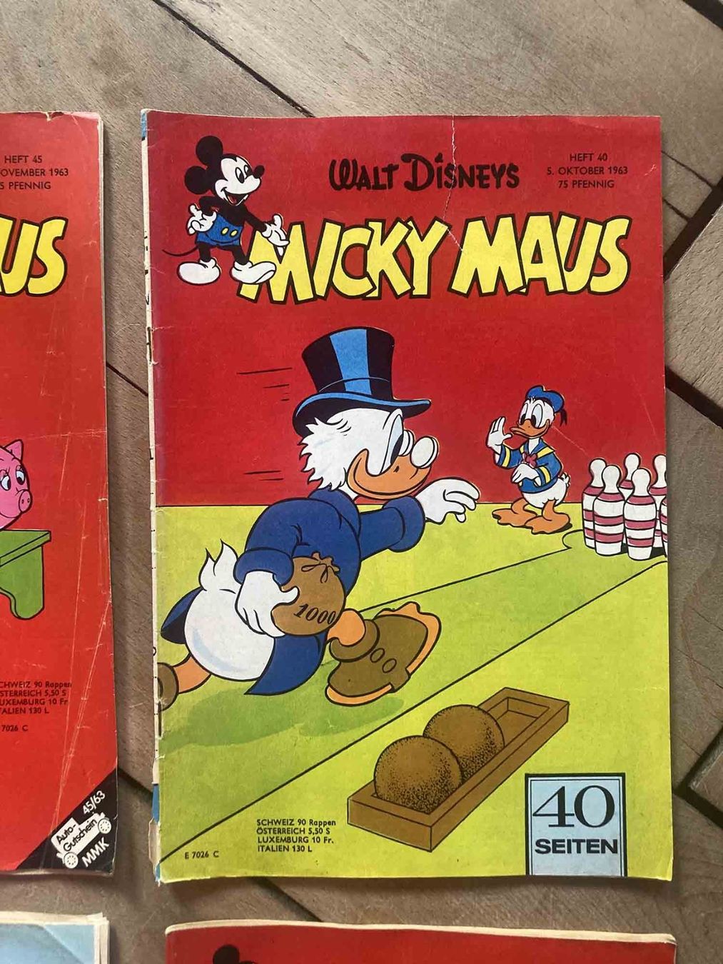 Fumetti: 5 Micky Maus Hefte 1962, 1963, 1964 – Usato da Luzern venduto da Needful_Things 4