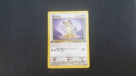 Meowth 1st Edition Jungle | NM-MINT | POKEMON