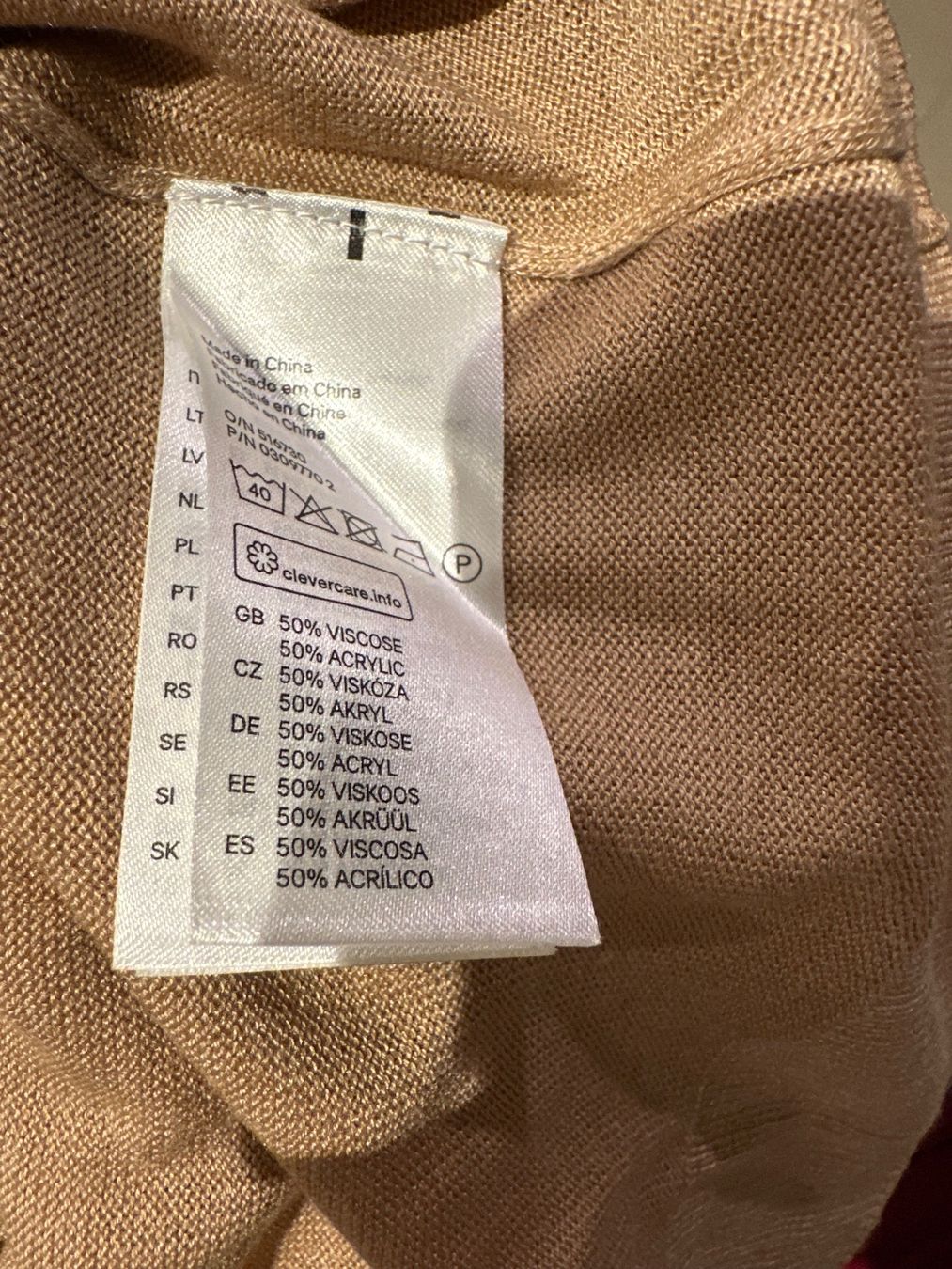 H&M Maglioni & Felpe: H&M Basic Pullover, Grösse S, Beige – Usato da Zürich venduto da cfh_cg22 4