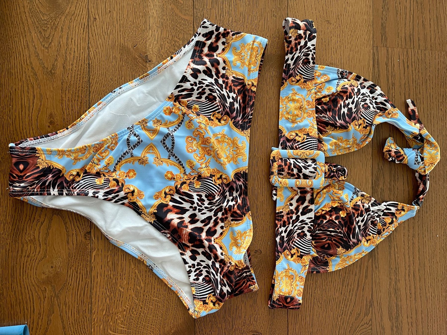 Costumi da bagno & Bikini: Neues Bikini mit wunderschönem Muster Gr S – Nuovo (secondo la descrizione) da Bassersdorf venduto da Sandy456 1