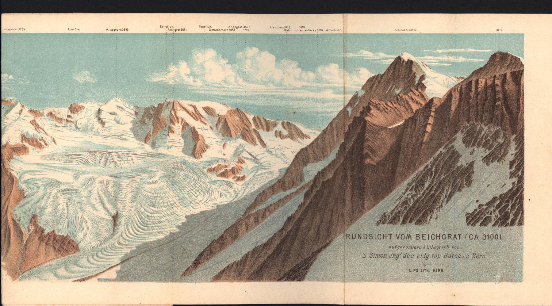 Cartes géographiques & atlas: Beilagen SAC Nr.22 1887 – D'occasion à Rafz par Helvet32 2