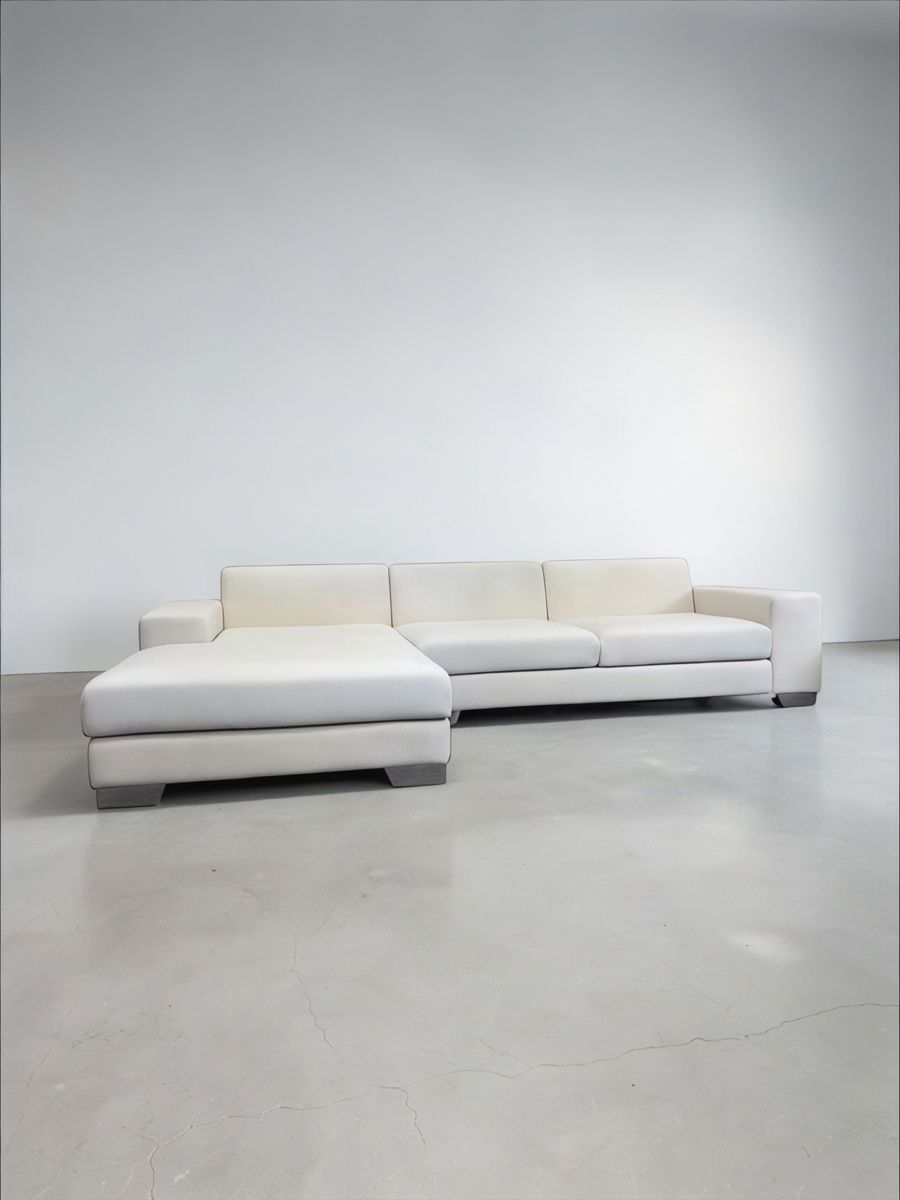 Sofas: Ecksofa der Marke Sophisticated Hellcreme – D'occasion à Fehraltorf par Sofalab.swiss 1