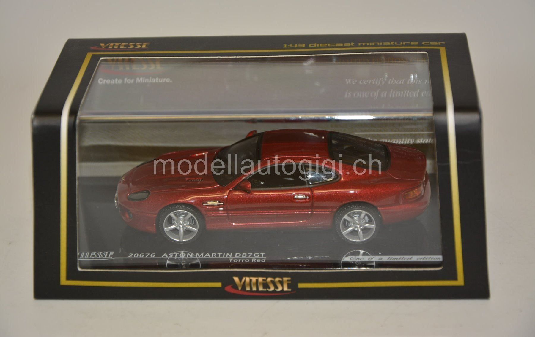 Aston Martin Modellautos: Aston Martin DB7 GT ,  Vitesse , 1:43 – Neu und originalverpackt aus Goldach von Feivel9