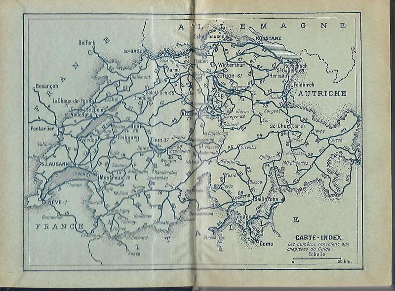 Bücher: Reiseführer Suisse Guides Bleus 1958 – Gebraucht aus Mörschwil von aik_x8mc 1