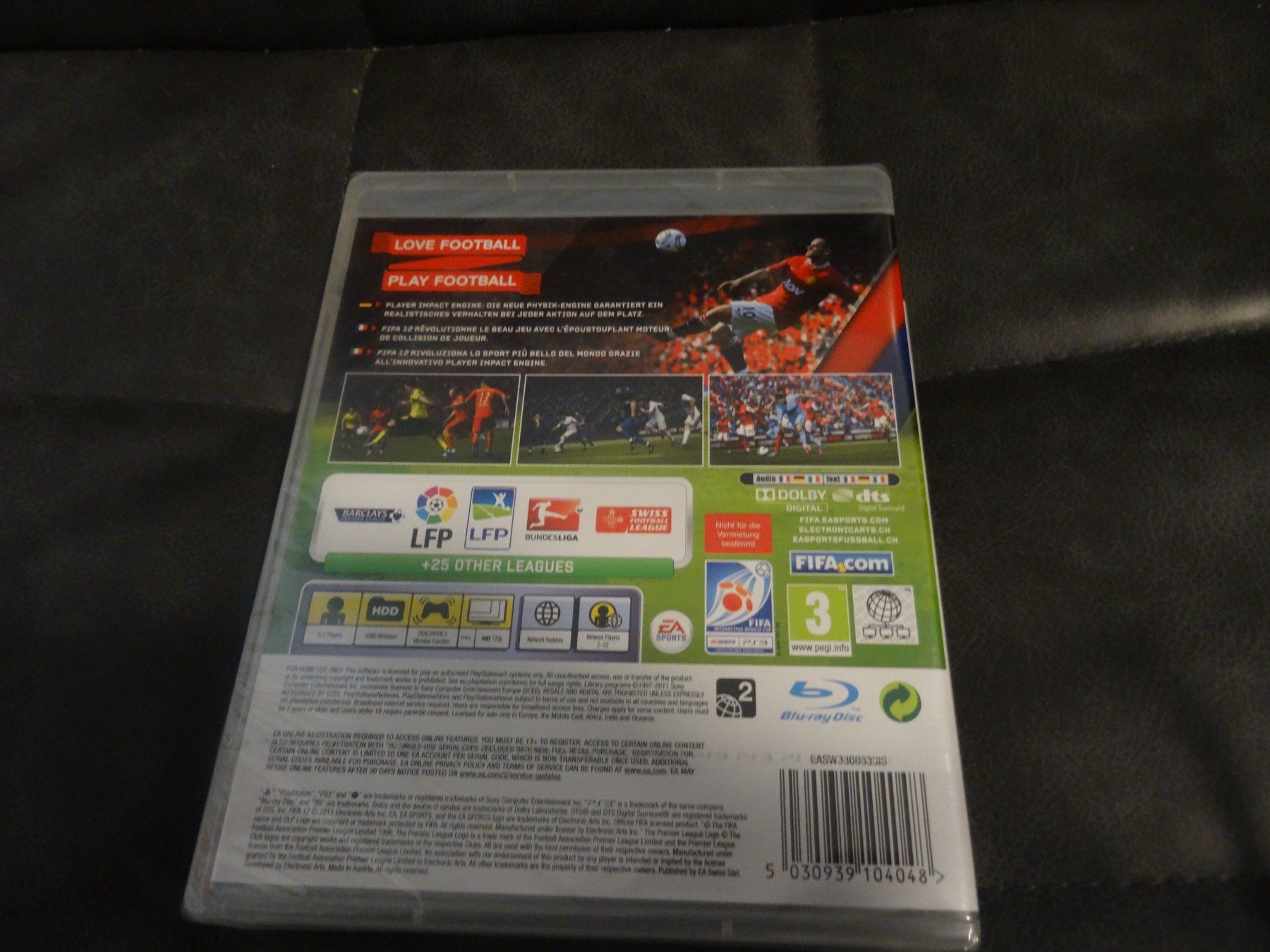 Sony Spiele: FIFA 12 PS3 NEUWARE – Gebraucht aus Olten von Disc-Ausverkauf 1