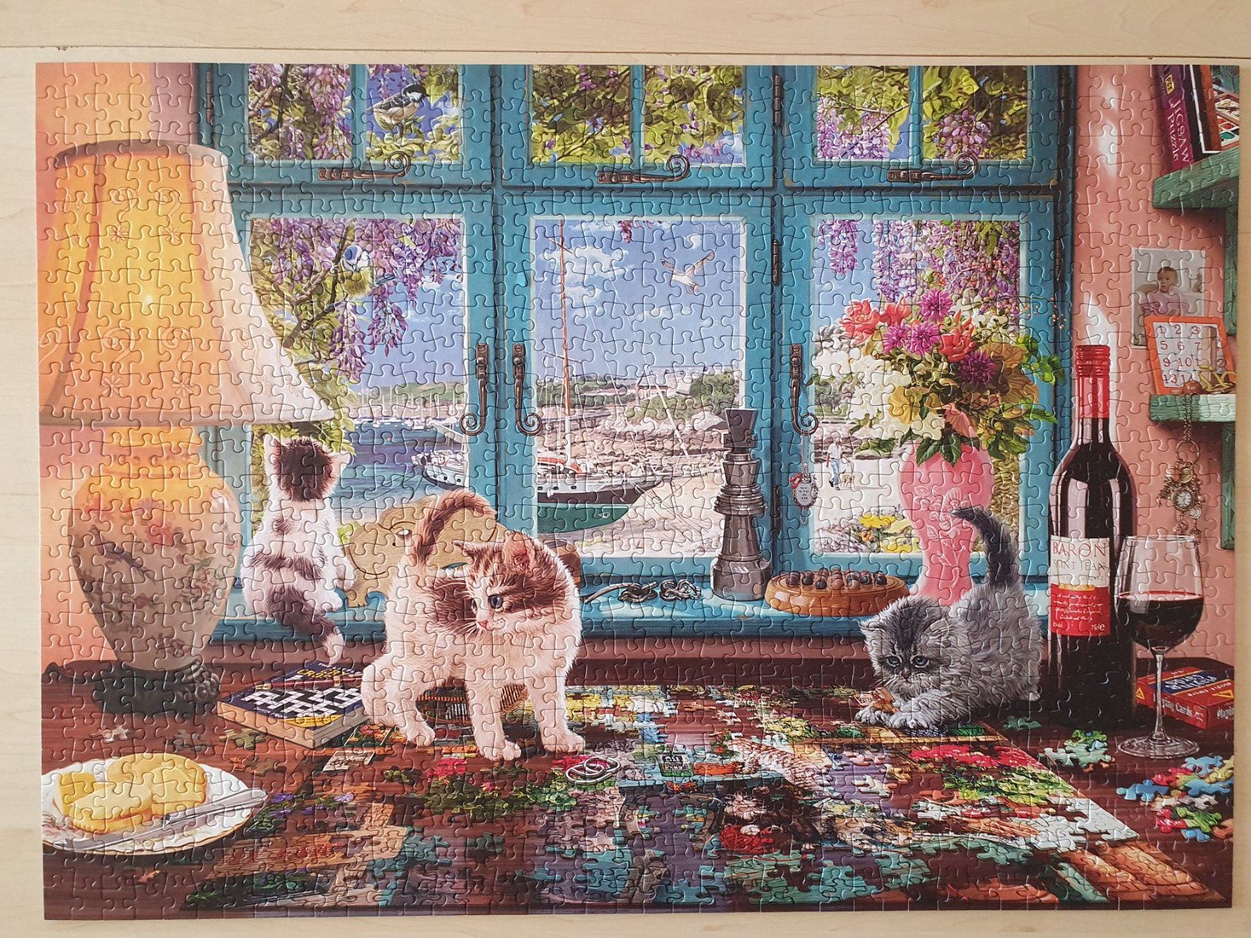 Ravensburger Puzzle: Herziges Schmidt Puzzle - 1000 Teile – Usato da St. Margarethen TG venduto da Schachmatt 1