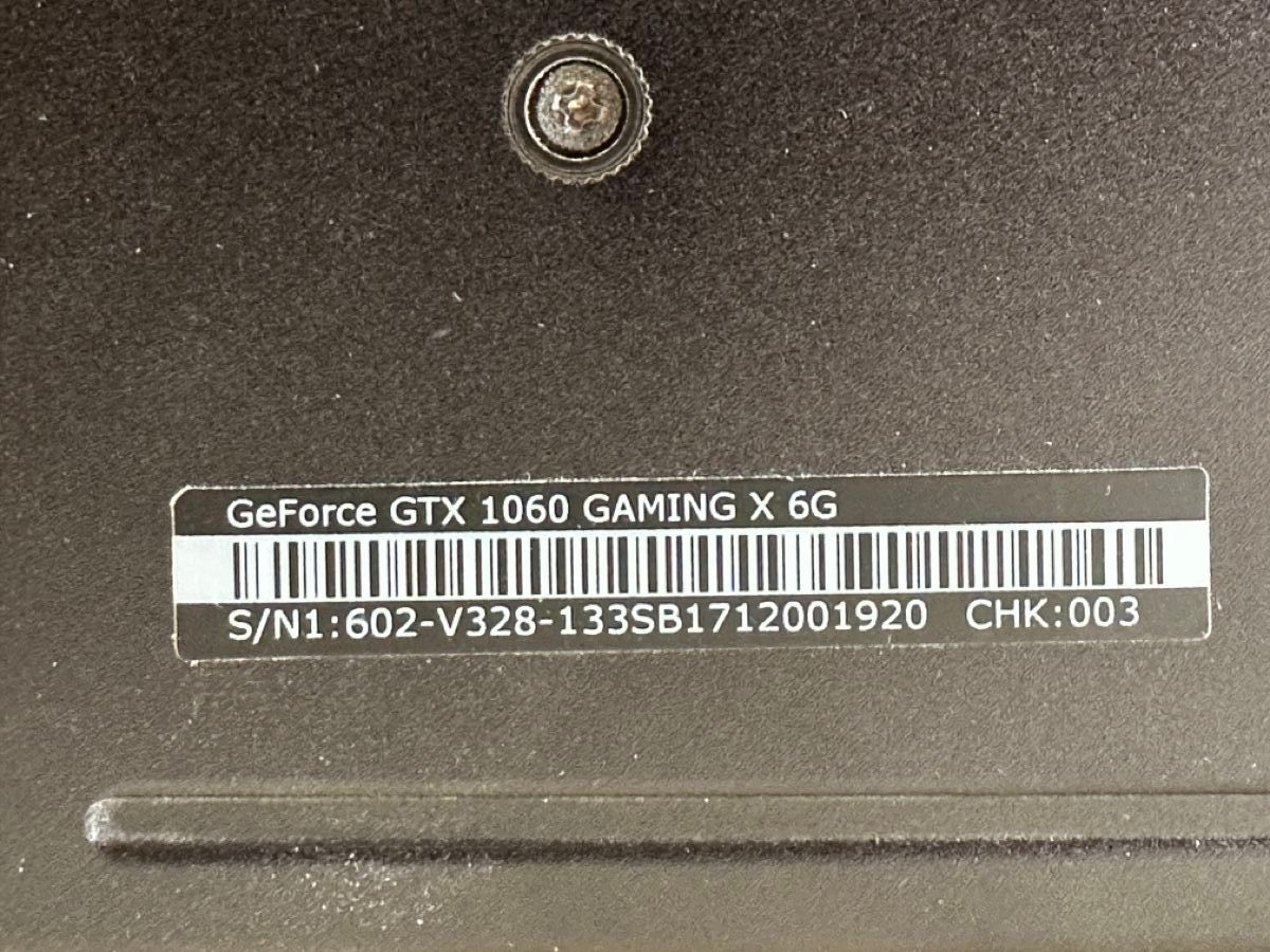 Nvidia Schede grafiche: GeForce GTX 1060 Gaming X 6G – Usato da Genève venduto da jf2_2xn5 3