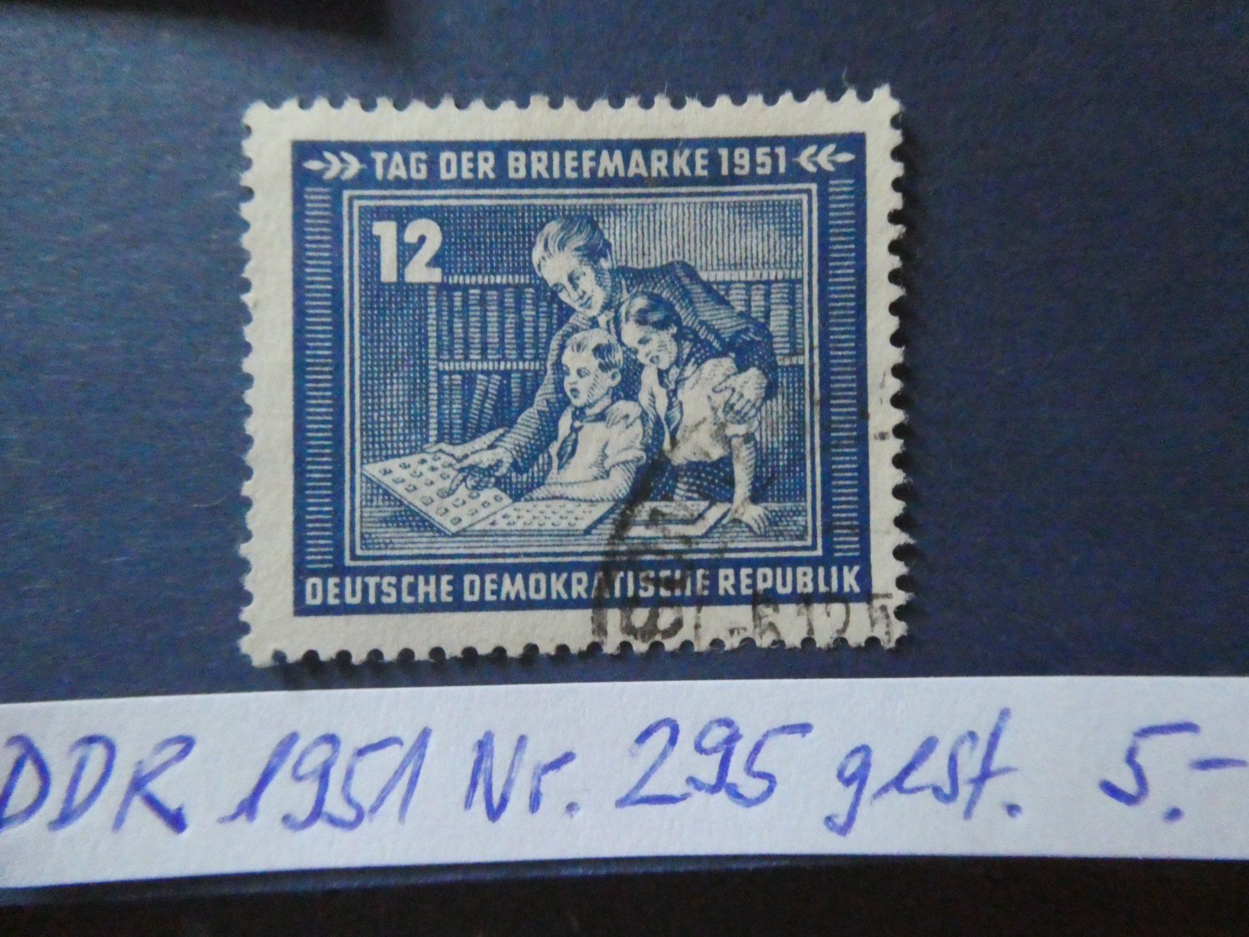 Tutti i francobolli: DDR 1951 Nr. 295 gestempelt – Usato da Lausen venduto da Herbamare01