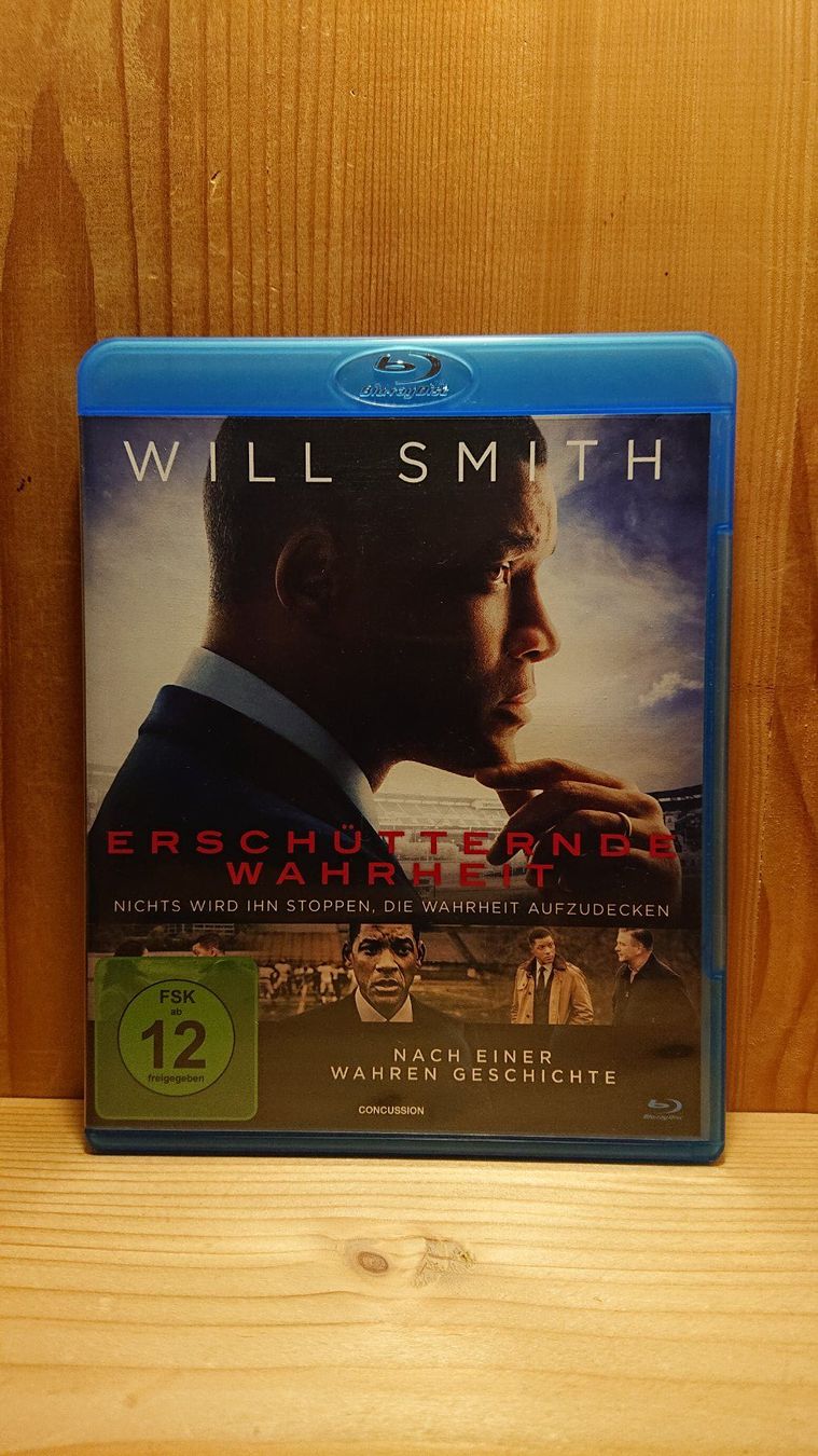 Tutti i DVDs: ERSCHÜTTERNDE WAHRHEIT Blu-Ray mit Will Smith – Usato da Wilderswil venduto da Exebub