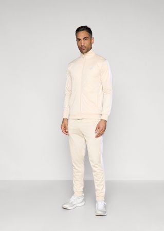 Tuta Adidas 3 Stripes Set Crystal Linen/White – Taglia L
