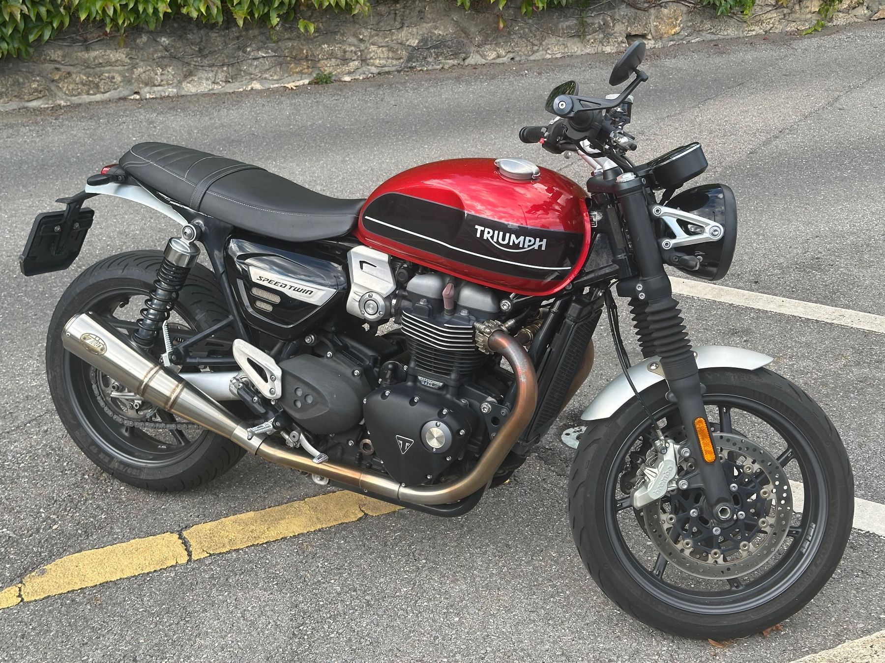 Triumph Strada: TRIUMPH Speed Twin 1200 – Usato da Neuchâtel venduto da sim_9jmm