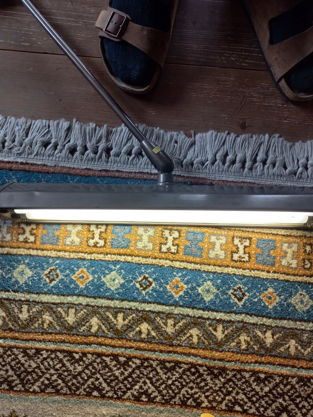 Lampade: Werkstattlampe braun – Usato da Ammerswil AG venduto da savinir 3