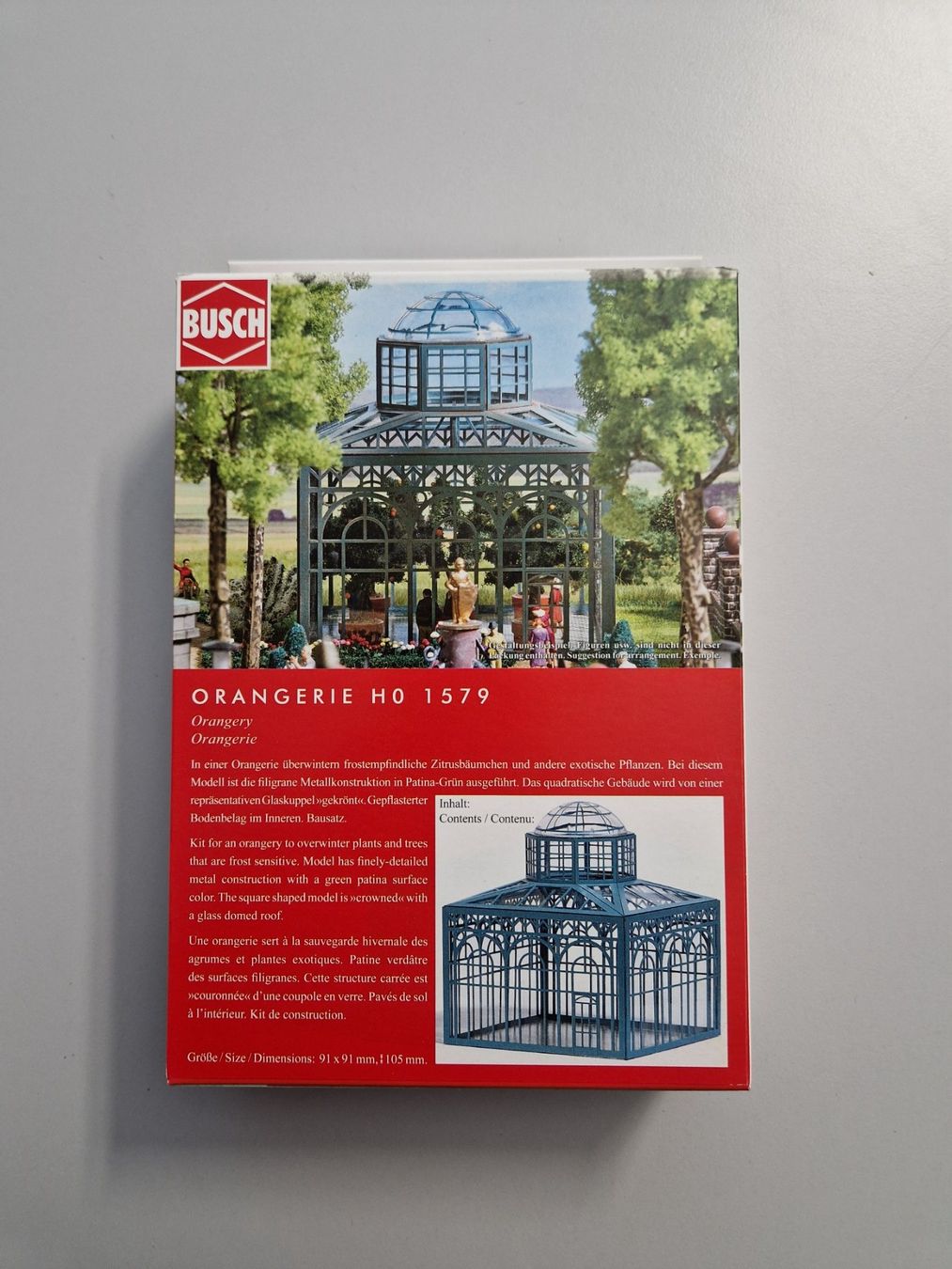 Busch Modelleisenbahnen: Busch 1579 Orangerie – Neu und originalverpackt aus Volketswil von ziz27