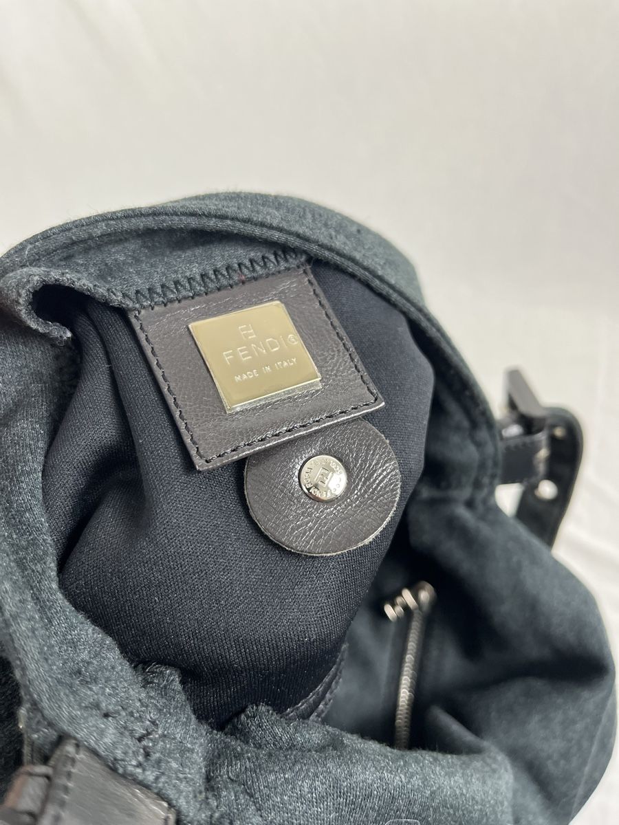 Fendi Borse da donna: Fendi Mamma Baguette Grau Cotton !! – Usato da Mörschwil venduto da ReLuxeAtelier 9