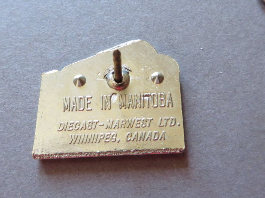Placchette & Badge: PIN, BISON MANITOBA CANADA – Usato da Neuhausen venduto da luckimucki 1