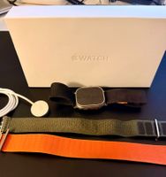 Apple Watch Ultra 49mm+Cellular (1.Gen) + OVP + Bänder