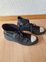 Converse Chuck Taylor All Stars Schwarz goldene Kappe Gr. 39