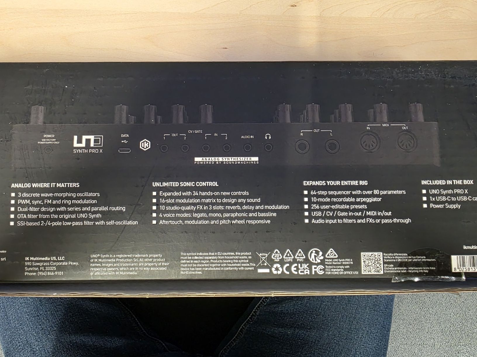 IK Multimedia Strumenti musicali: Synthesizer IK Multimedia UNO Synth Pro X – Usato da Bassersdorf venduto da Zopzero 7