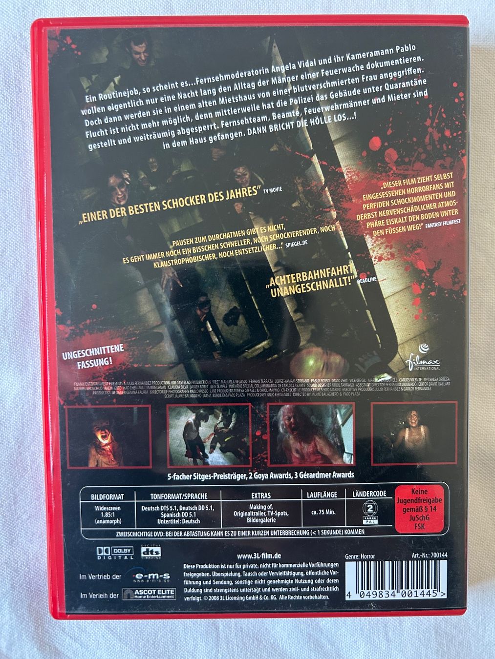 Tutti i DVDs: DVD "REC" - Horror – Usato da Sierre venduto da sevenworlds 1