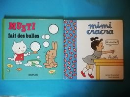 Livres enfants Musti + Mimi Cracra vintage 📚