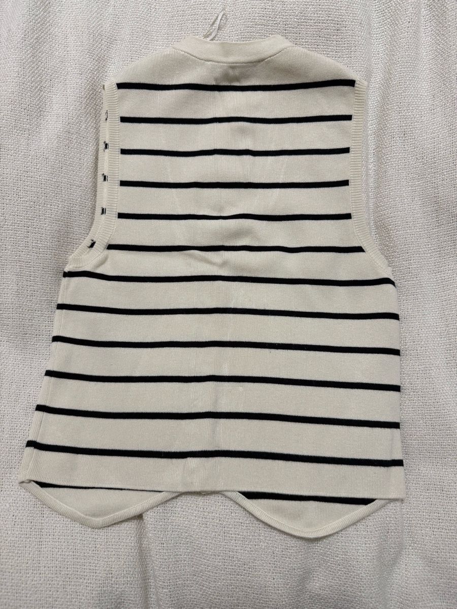 Zara Gilet & Giacche senza maniche: Gilet rayé ZARA, taille S – Nuovo (secondo la descrizione) da Les Avanchets venduto da NR07 1