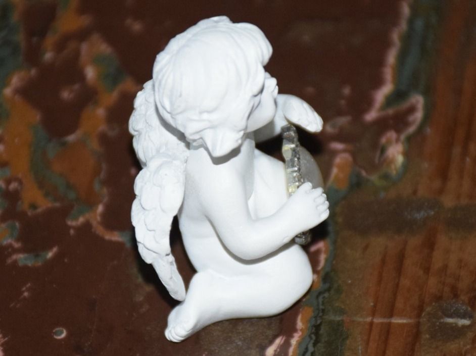 Tutte le decorazioni: Engeli mit Perlen - Herz – Nuovo e nell'imballaggio originale da Wetzikon ZH venduto da Wetzicardo25 5