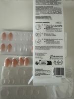 Doonails Soft Gel Press Ons Classic French Medium Round