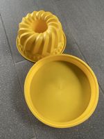 Dr. Oetker Backformen Silikon gelb 26 cm neuwertig